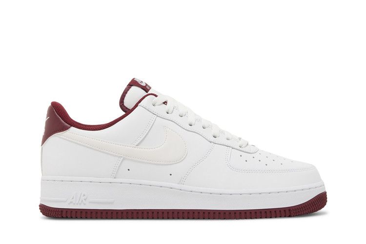 Nike Air Force 1 '07 'White Dark Beetroot' — White/Dark Beetroot/White (2)