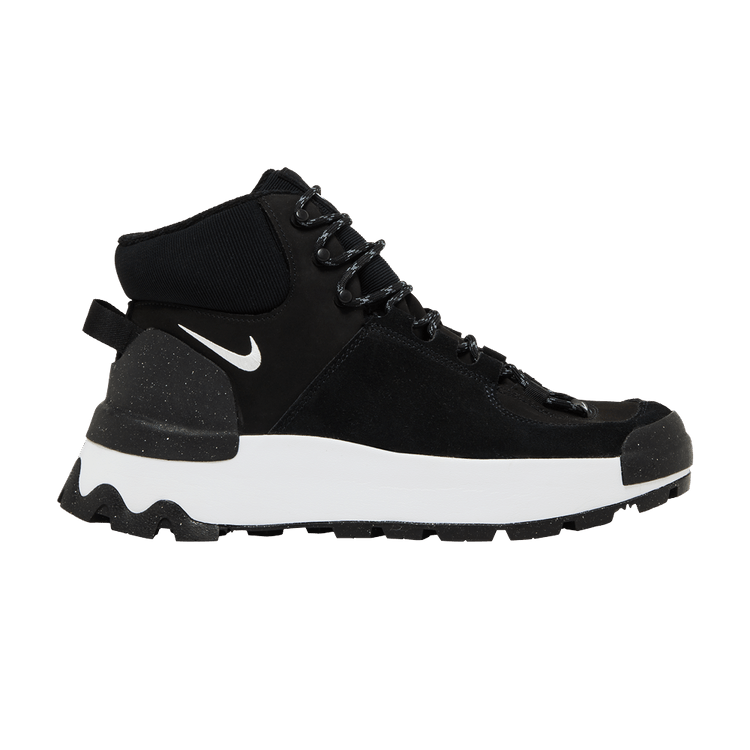 Nike Wmns City Classic Boot 'Black White' — Black/Black/White