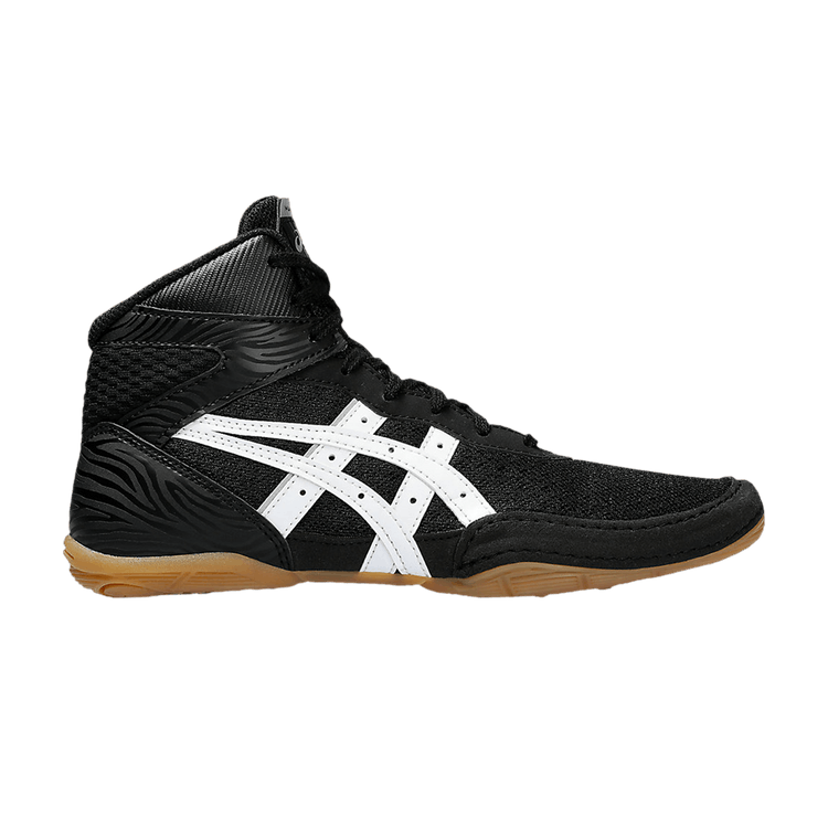 Asics Matflex 7 GS 'Black White Gum' — Black/White