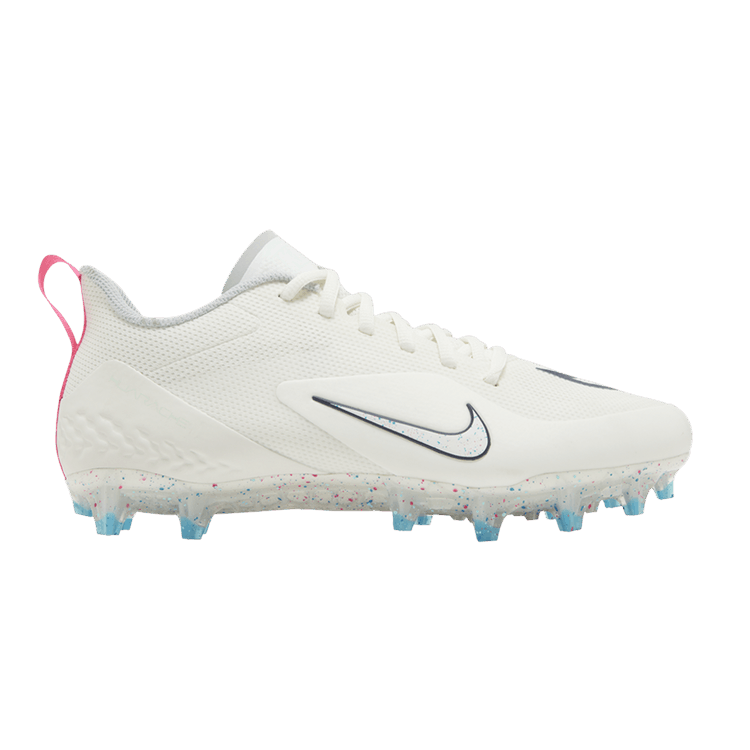 Nike Alpha Huarache 8 Pro 'Sail Hyper Pink Speckled' — Sail/Hyper Pink/Laser Blue/White