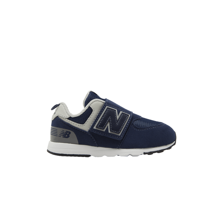 New Balance 574 New-B Hook &amp; Loop Toddler 'Navy White' — Navy/White