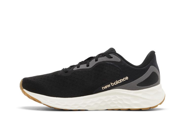 New Balance Wmns Fresh Foam Arishi v4 'Black Gold Gum' — Black/Light Gold Metallic/Gum