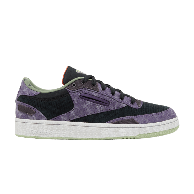 DC x Reebok Club C 85 'The Joker' — Purple Shade/Spirit White/Vintage Green