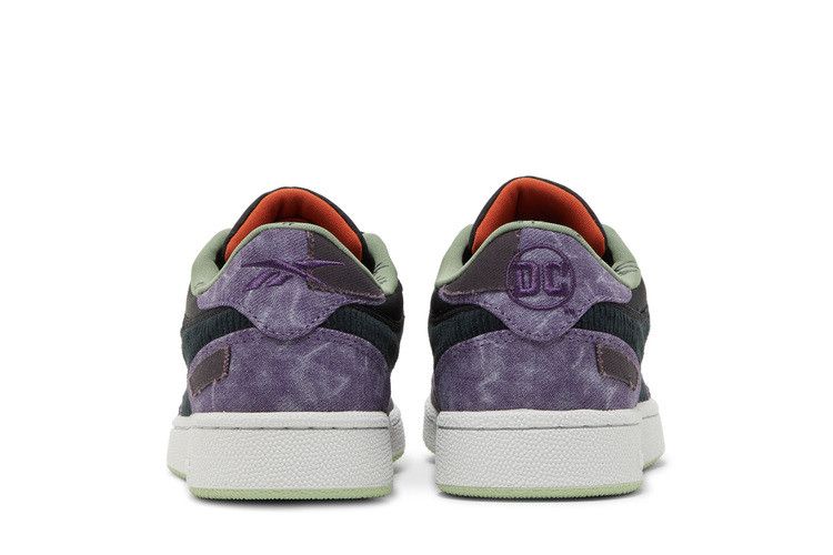 DC x Reebok Club C 85 'The Joker' — Purple Shade/Spirit White/Vintage Green