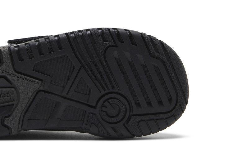 New Balance 550 Bungee Lace Toddler 'Triple Black' — Black