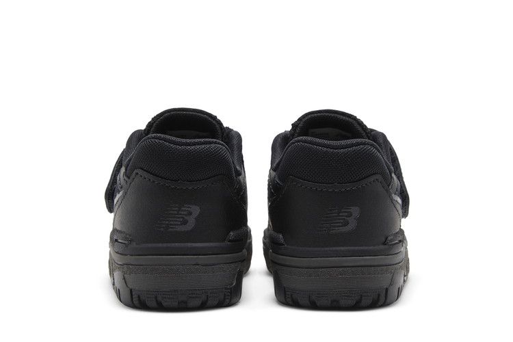 New Balance 550 Bungee Lace Toddler 'Triple Black' — Black