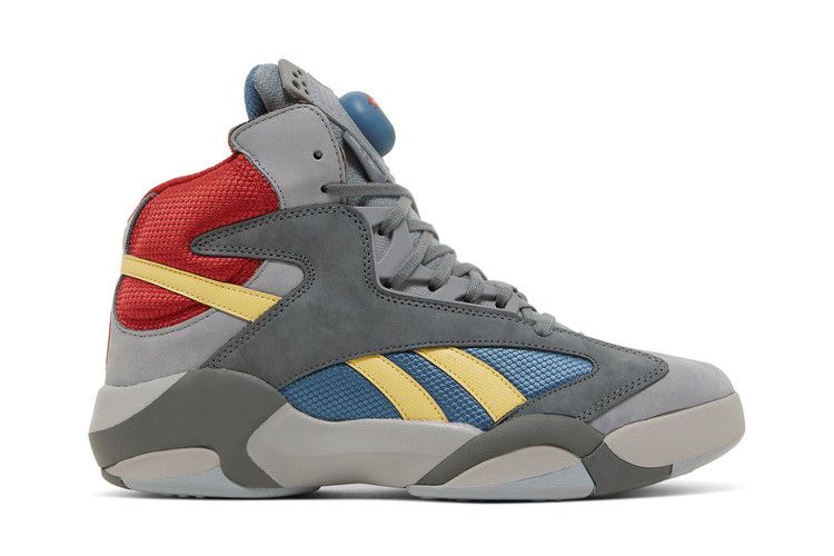 DC Comics x Reebok Shaq Attaq 'Man of Steel' — Alloy/Brave Blue/Rich Magma