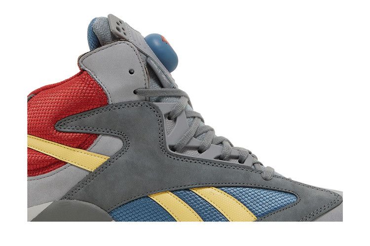 DC Comics x Reebok Shaq Attaq 'Man of Steel' — Alloy/Brave Blue/Rich Magma