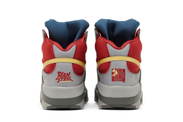 DC Comics x Reebok Shaq Attaq 'Man of Steel' — Alloy/Brave Blue/Rich Magma