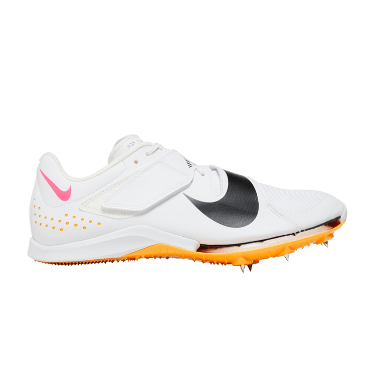 Nike Air Zoom Long Jump Elite 'White Hyper Pink Orange' — White/Laser Orange/Hyper Pink/Black
