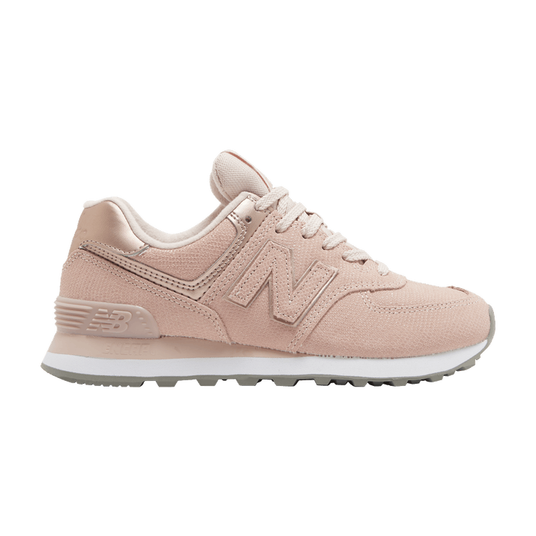 New Balance Wmns 574 'Pink Reptile' — Pink