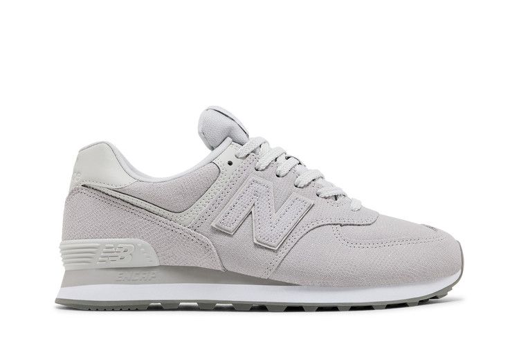 New Balance Wmns 574 'Grey Reptile' — Grey/Black