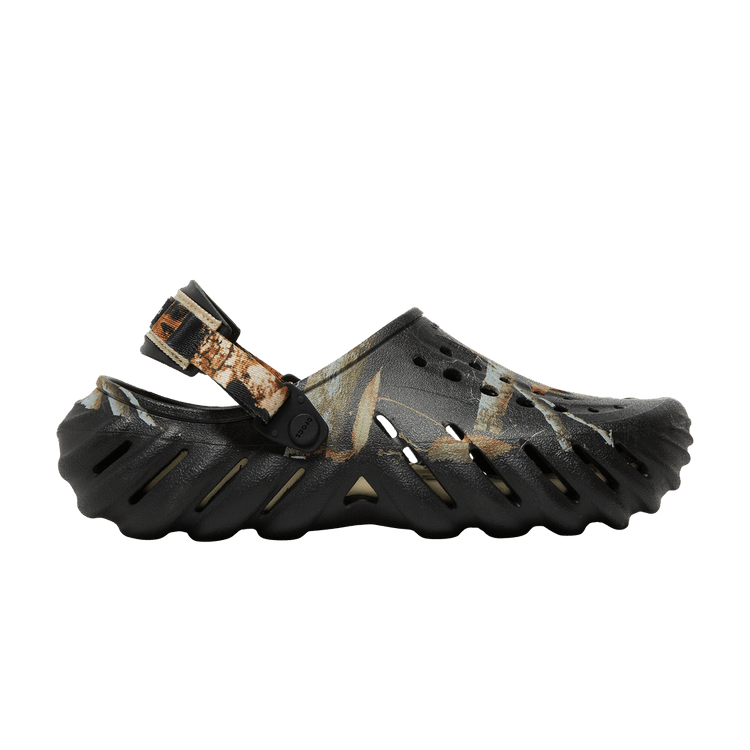 Realtree x Crocs Echo Clog 'Edge Camo - Black' — Black