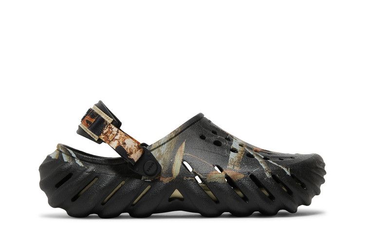 Realtree x Crocs Echo Clog 'Edge Camo - Black' — Black