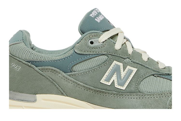Kith x New Balance Wmns 993 Made in USA 'Pistachio' — Slate Grey/Chinois Green