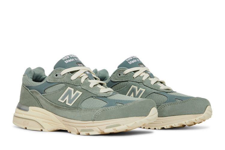 Kith x New Balance Wmns 993 Made in USA 'Pistachio' — Slate Grey/Chinois Green