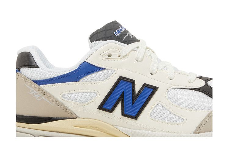 Teddy Santis x New Balance 990v3 Big Kid 'White Blue' — Moonbeam/Team Royal