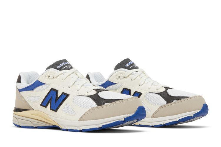 Teddy Santis x New Balance 990v3 Big Kid 'White Blue' — Moonbeam/Team Royal