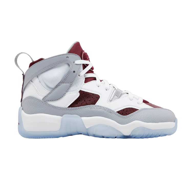 Air Jordan Jumpman Two Trey GS 'White Cherrywood Red' — White/Cherrywood Red/Light Steel Grey/White