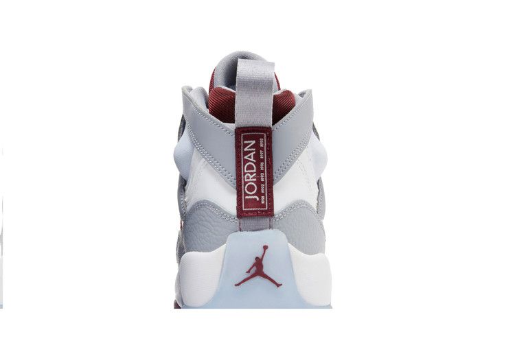 Air Jordan Jumpman Two Trey GS 'White Cherrywood Red' — White/Cherrywood Red/Light Steel Grey/White