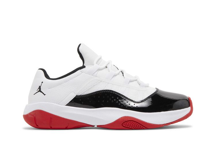 Air Jordan 11 CMFT Low 'Concord-Bred' — White/University Red/Black