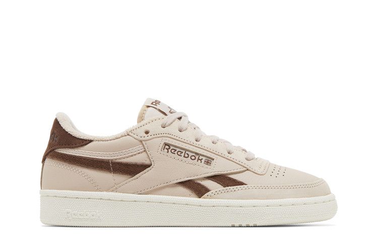 Reebok Wmns Club C Revenge Vintage 'Soft Ecru Brush Brown' — Soft Ecru/Brush Brown/Chalk