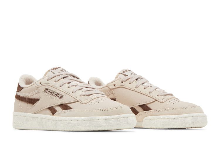 Reebok Wmns Club C Revenge Vintage 'Soft Ecru Brush Brown' — Soft Ecru/Brush Brown/Chalk