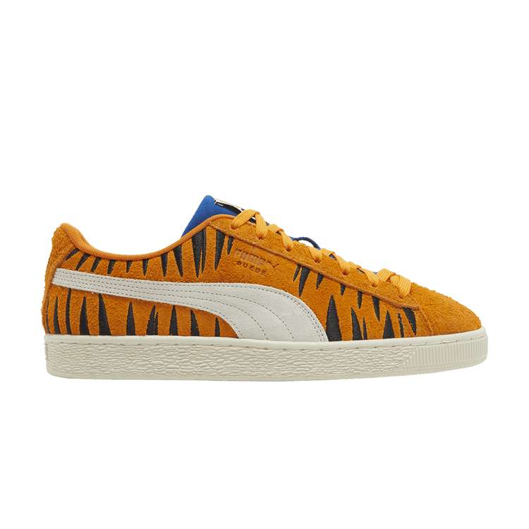 Frosted Flakes x Puma Suede 'Tony the Tiger' — Flame Orange/Vaporous Gray