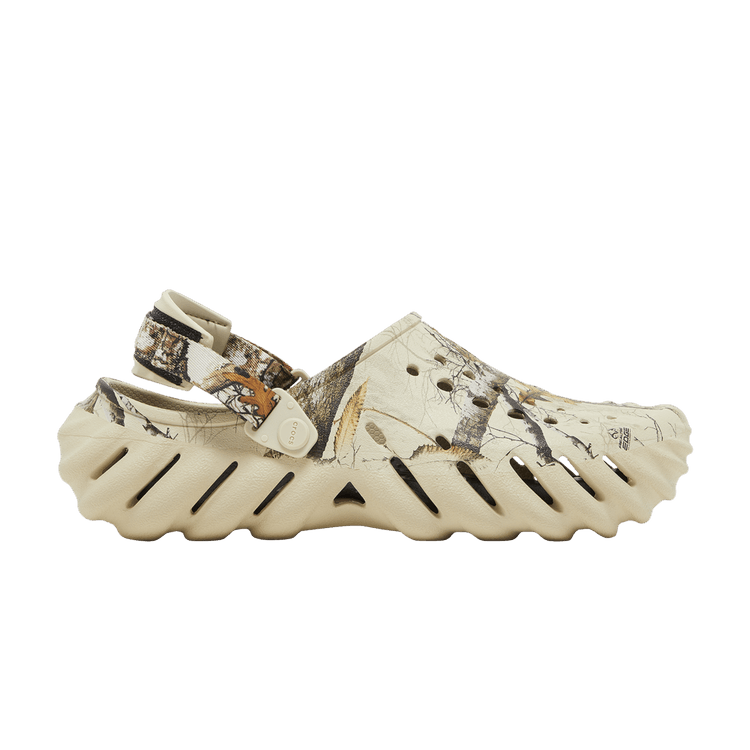 Realtree x Crocs Echo Clog 'Edge Camo - Bone' — Bone