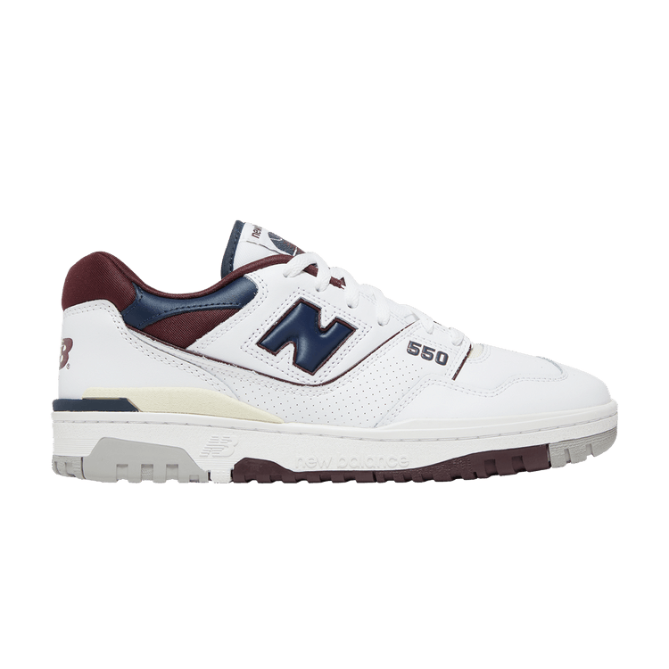 New Balance 550 'Burgundy Natural Indigo' — White/Burgundy/Natural Indigo