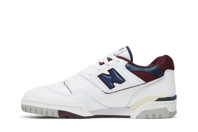 New Balance 550 'Burgundy Natural Indigo' — White/Burgundy/Natural Indigo
