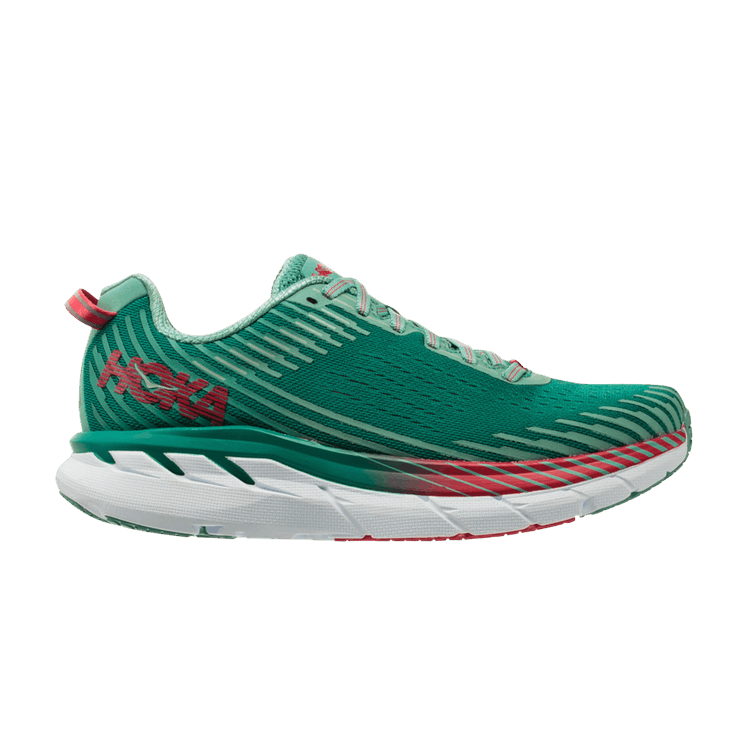 HOKA Wmns Clifton 5 'Green Blue Slate Canton' — Green Blue Slate/Canton