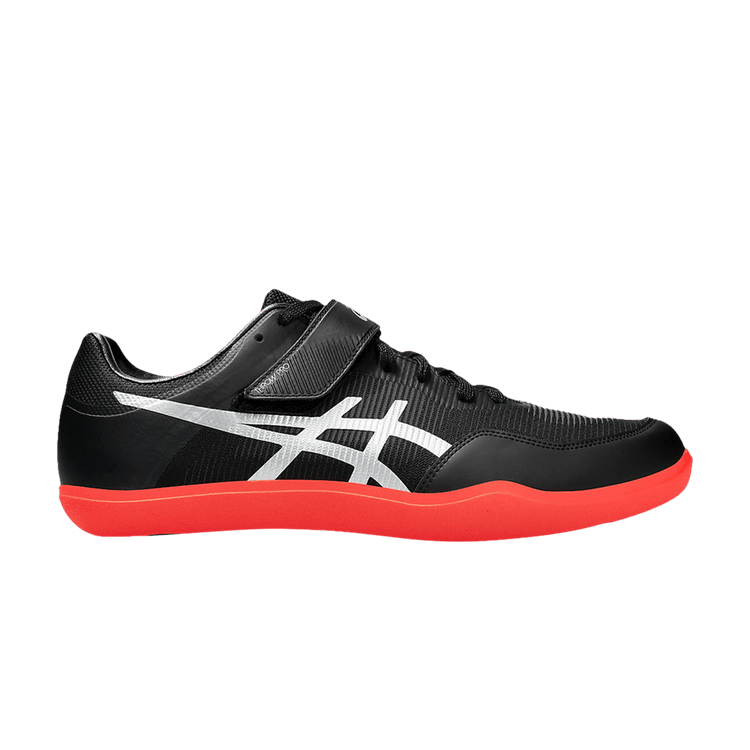 Asics Throw Pro 3 'Black Silver Red' — Black/Pure Silver