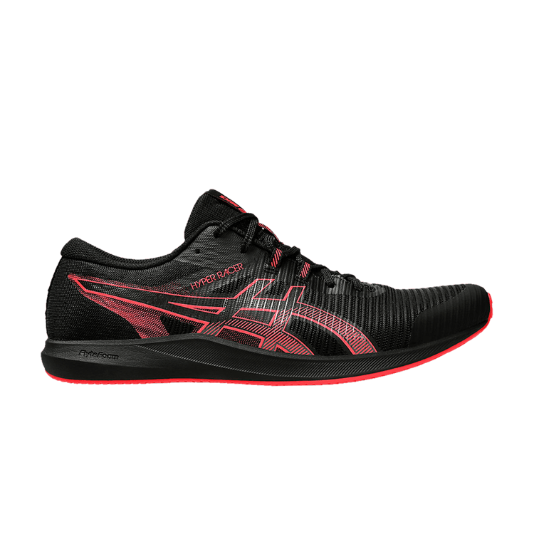 Asics Hyper Racer 'Black Gunmetal' — Black/Gunmetal