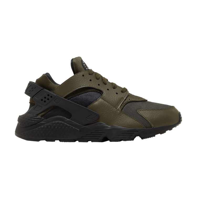 Nike Air Huarache 'Cargo Khaki Black' — Cargo Khaki/White/Black/Cargo Khaki