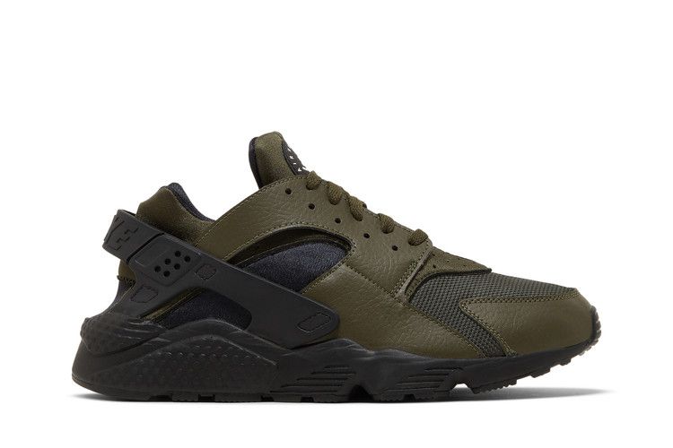 Nike Air Huarache 'Cargo Khaki Black' — Cargo Khaki/White/Black/Cargo Khaki (2)