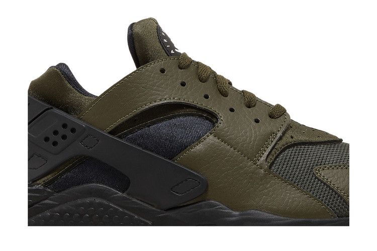 Nike Air Huarache 'Cargo Khaki Black' — Cargo Khaki/White/Black/Cargo Khaki (3)