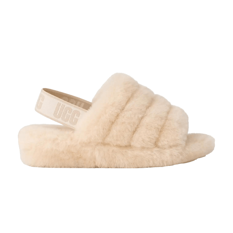 UGG Wmns Fluff Yeah Slide 'Natural Sea Salt' — Natural/Sea Salt
