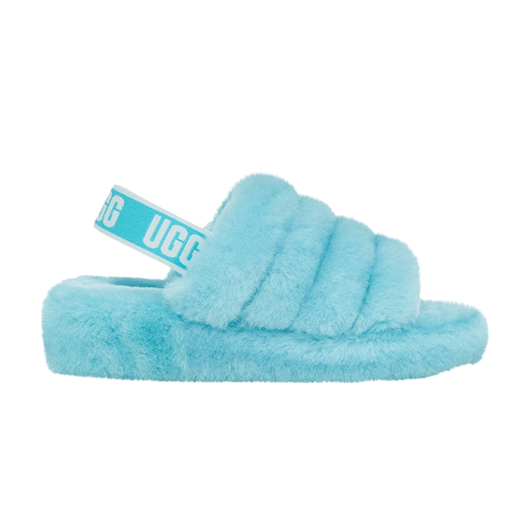 UGG Wmns Fluff Yeah Slide 'Clearwater' — Clearwater