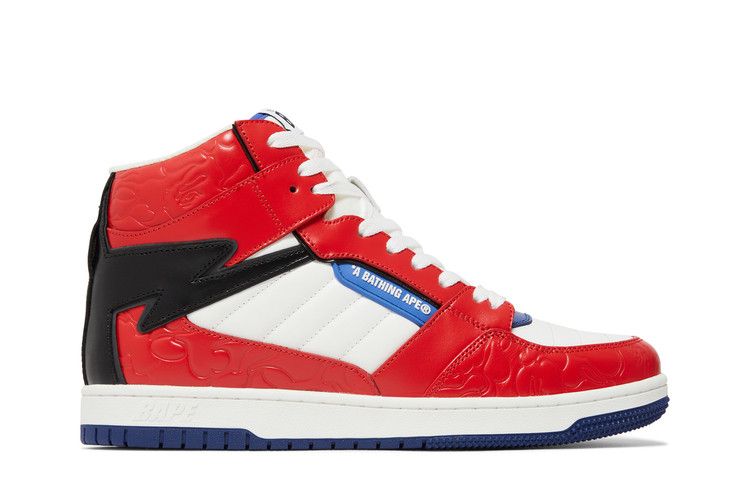 Bapesta 88 Mid #1 'Red' — Red