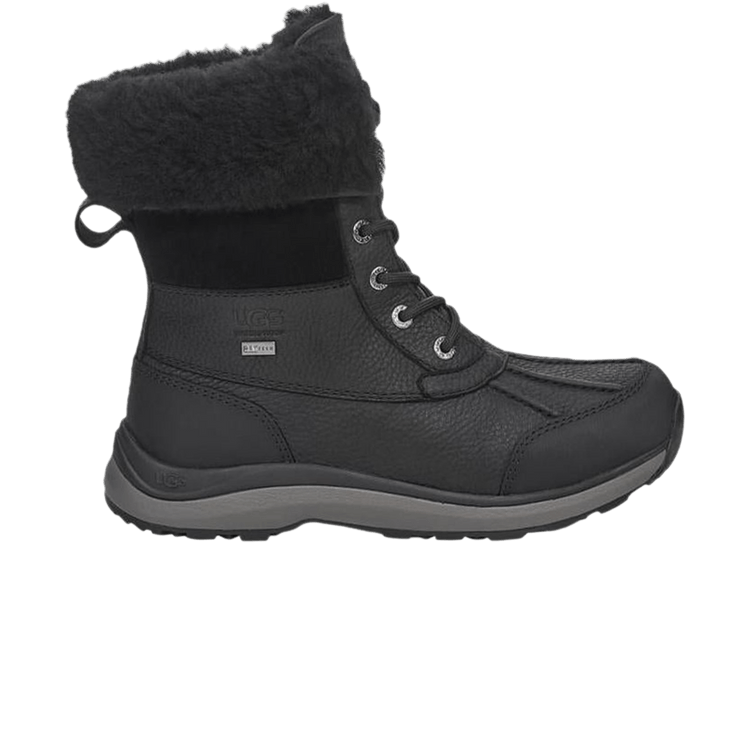 UGG Wmns Adirondack III Boot 'Triple Black' — Black/Black