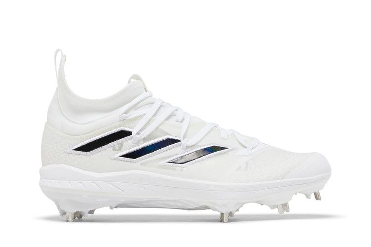 adidas Adizero Afterburner NWV 'White Black Iridescent' — Cloud White/Core Black/Cloud White