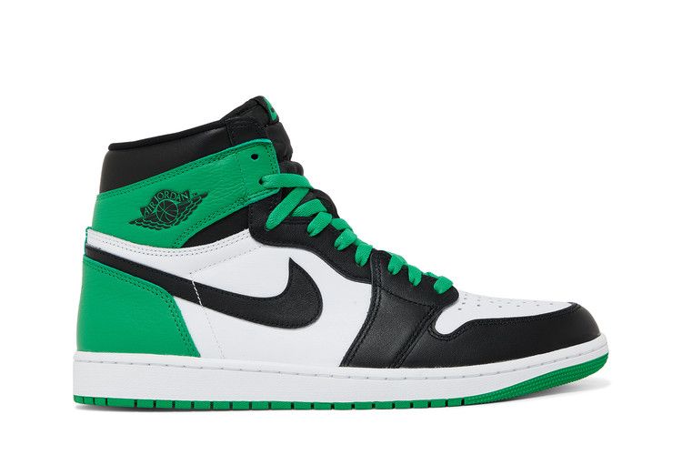 Air Jordan 1 Retro High OG 'Lucky Green' — Black/Lucky Green/White
