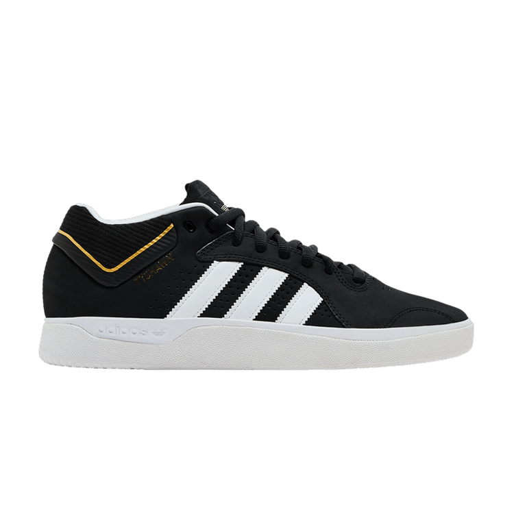 Adidas Tyshawn 'Black White Gold' — Core Black/Cloud White/Gold Metallic