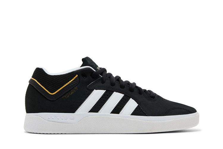 Adidas Tyshawn 'Black White Gold' — Core Black/Cloud White/Gold Metallic
