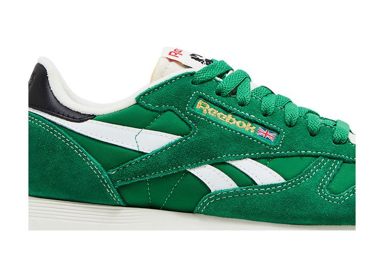 Reebok Classic Leather 'Human Rights Now! - Glen Green' — Glen Green/Footwear White/Vector Red