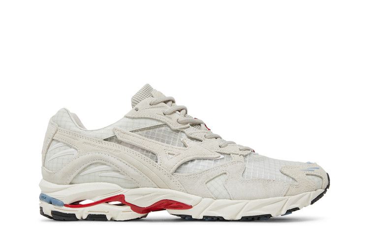 Highsnobiety x Mizuno Wave Rider 10 'Duality & Balance' — White/Red