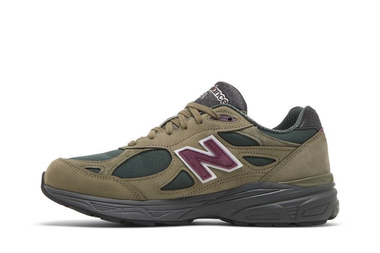 Teddy Santis x New Balance 990v3 Made in USA 'Green Purple' — Green/Purple