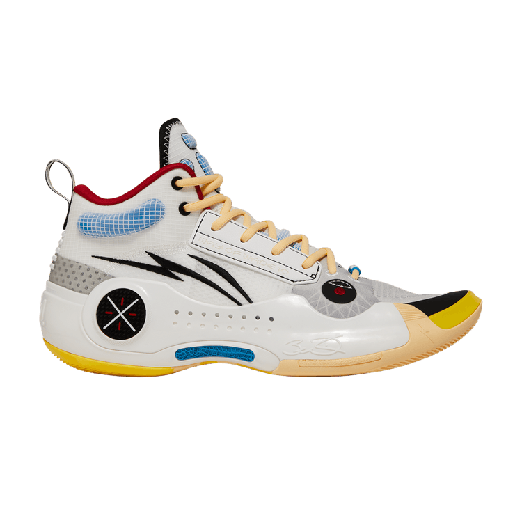 Li-Ning Way of Wade 10 'Test R1' — Standard White/Black/Bull Red