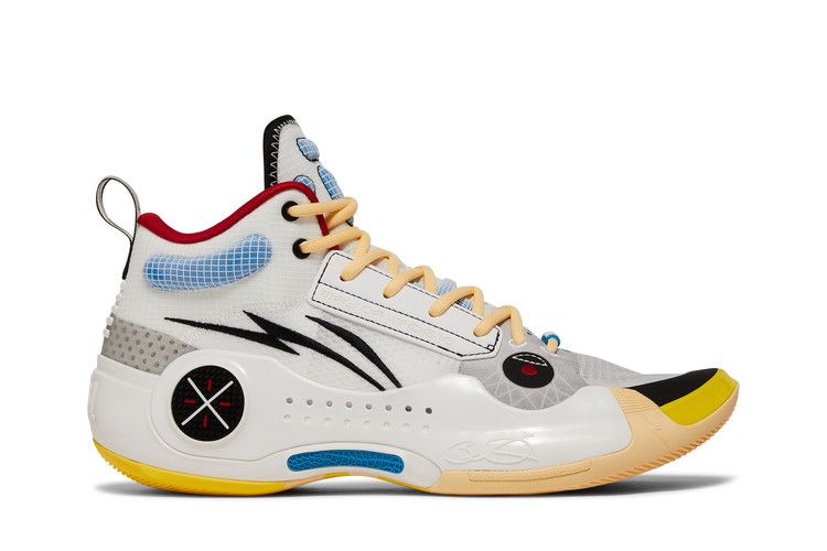 Li-Ning Way of Wade 10 'Test R1' — Standard White/Black/Bull Red